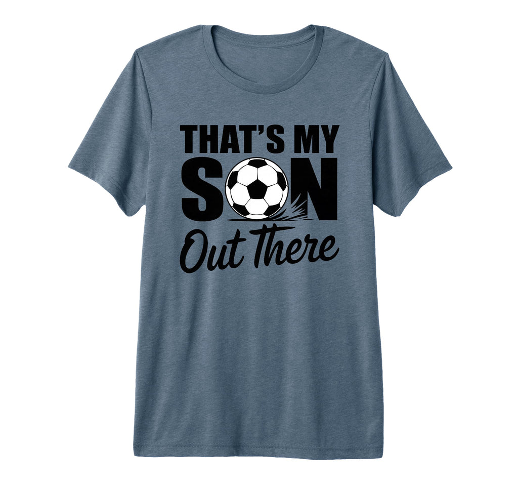 Soccer Mom Dad Proud Parent Game Day Tri T-Shirt - Unique Graphic Unisex