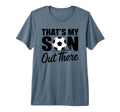 Soccer Mom Dad Proud Parent Game Day Tri T-Shirt - Unique Graphic Unisex