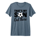 Soccer Mom Dad Proud Parent Game Day Tri T-Shirt - Unique Graphic Unisex