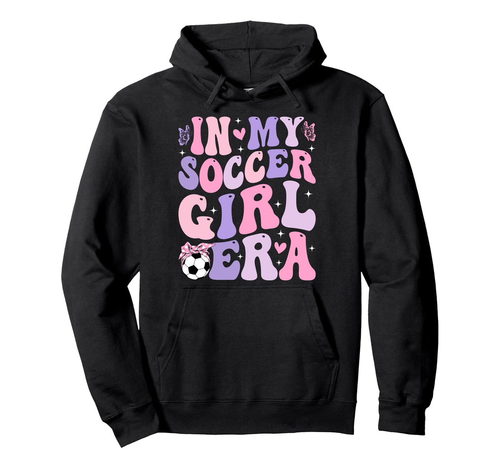 My Soccer Era Groovy Soccer Hoodie - Unique Graphic Men Women