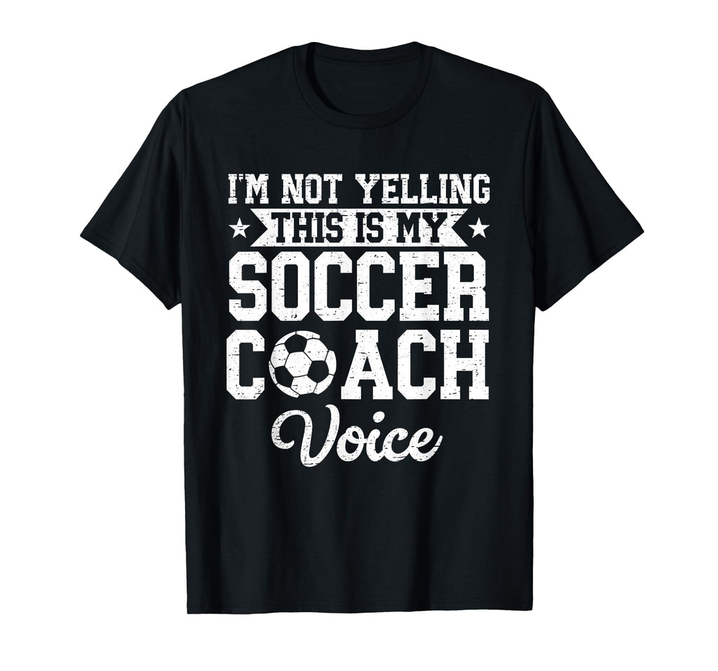 Im Not Yelling This Is My Soccer T-Shirt - Custom Art Print for Adults