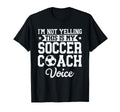 Im Not Yelling This Is My Soccer T-Shirt - Custom Art Print for Adults