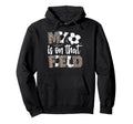 My Heart Is That Field Soccer Leopard Hoodie - Graphic Print Men Women