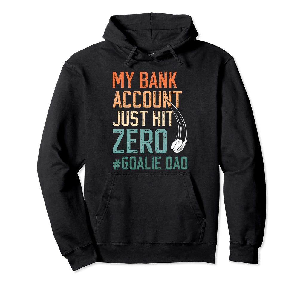 Ice Hockey Goalie Dad Funny Ice Hockey Hoodie - Streetwear Style Unisex
