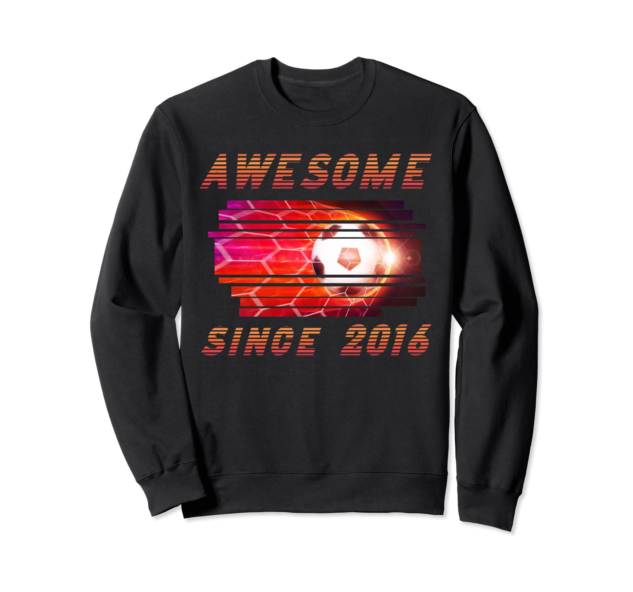 My 7Th Birthday Soccer Awesome Sweatshirt - Aesthetic Graphic for Adults