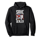 Ice Hockey Goalie Goalkeeper Goalie Puck Hoodie - Trendy Graphic Unisex