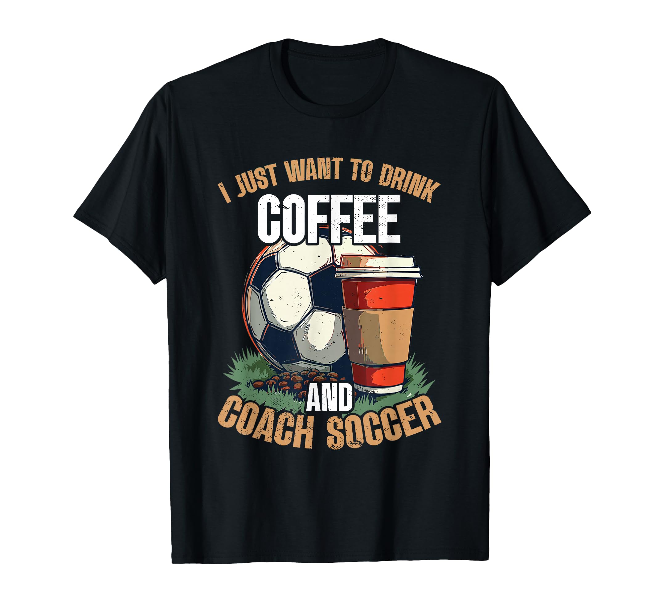 Coaching Soccer Dad Coach Soccer Coach T-Shirt - Trendy Graphic Men Women