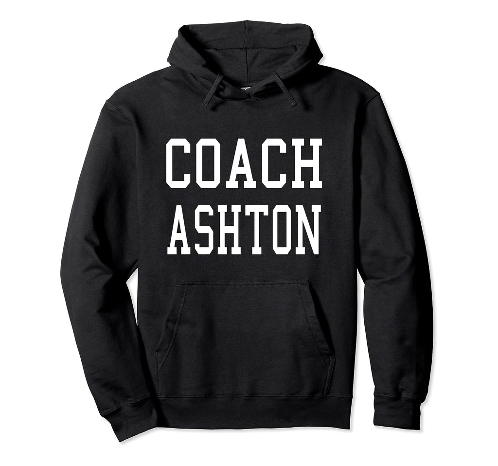 Coach Ashton Custom Football Soccer Hoodie - Fun Novelty Design Men Women