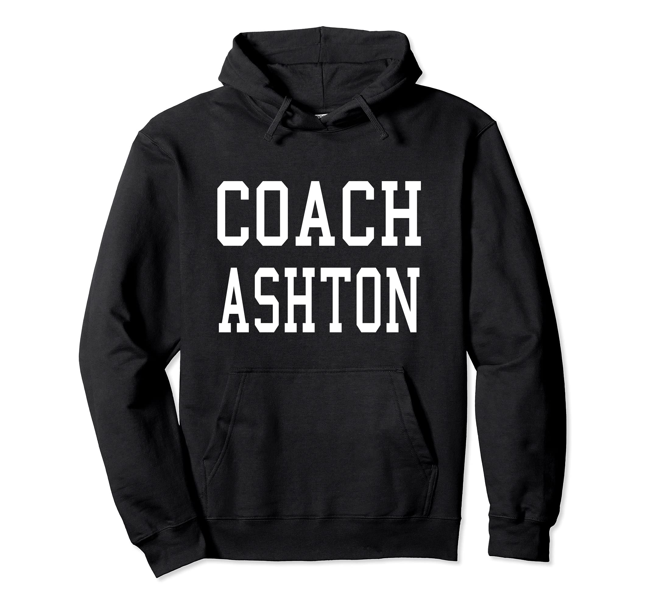 Coach Ashton Custom Football Soccer Hoodie - Fun Novelty Design Men Women