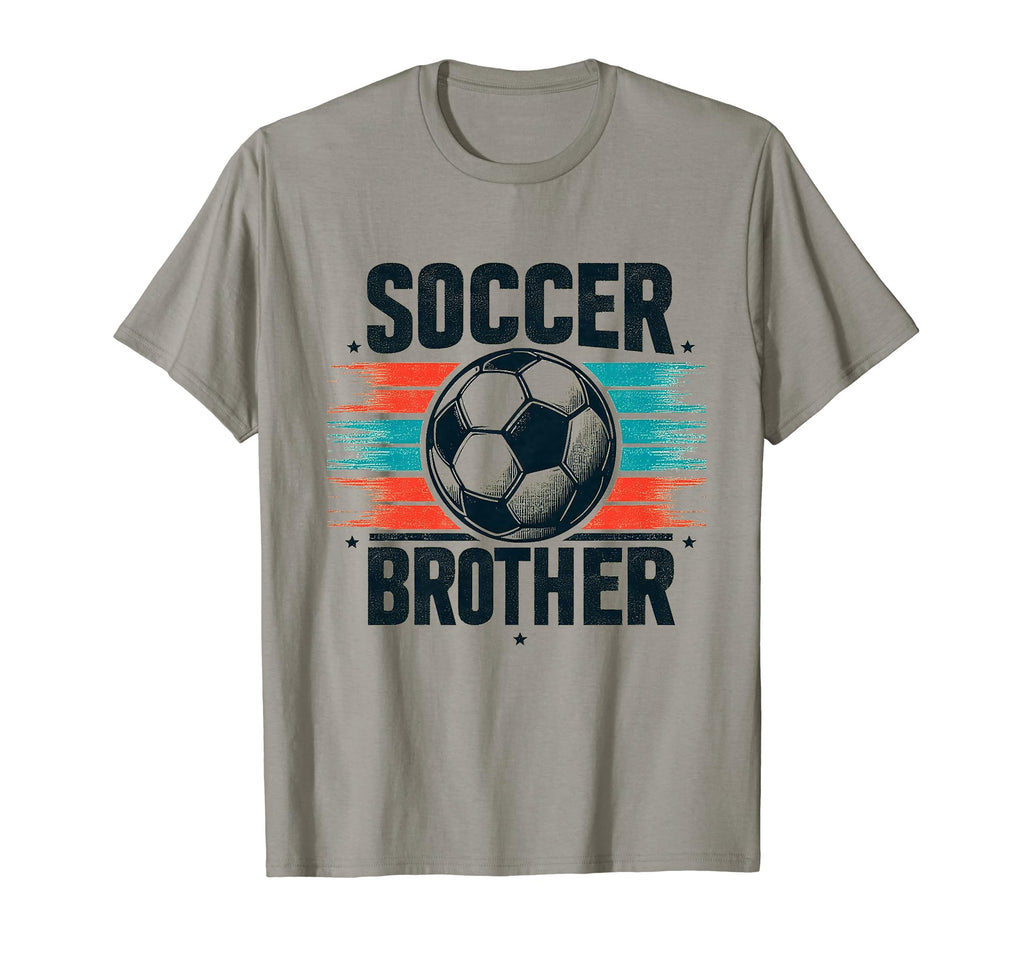 Soccer Brother Family Matching Team T-Shirt - Aesthetic Graphic for Adults