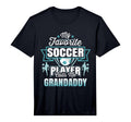 Mens Soccer My Favorite Player Calls T-Shirt - Minimalist Print for Adults