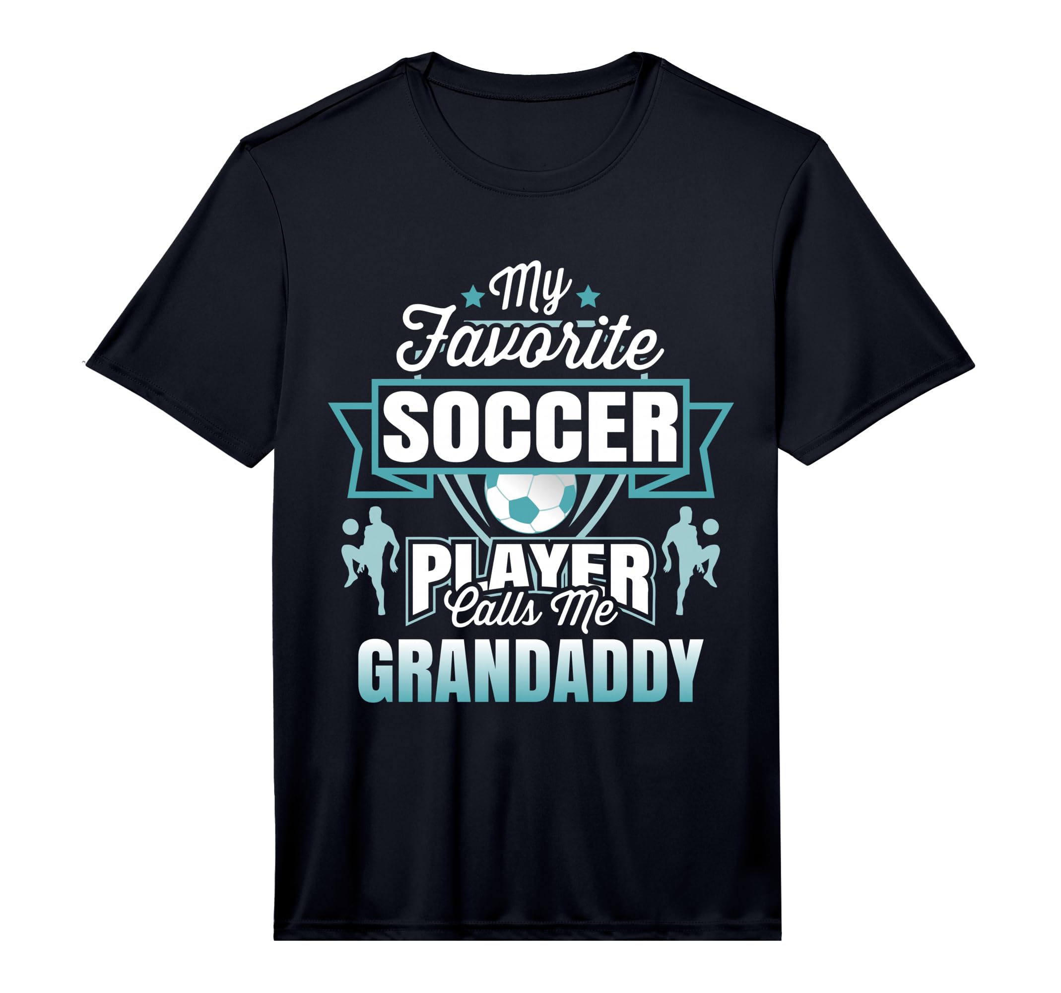 Mens Soccer My Favorite Player Calls T-Shirt - Minimalist Print for Adults