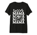 Soccer Mama Football Mothers Day T-Shirt - Casual Everyday Wear Unisex