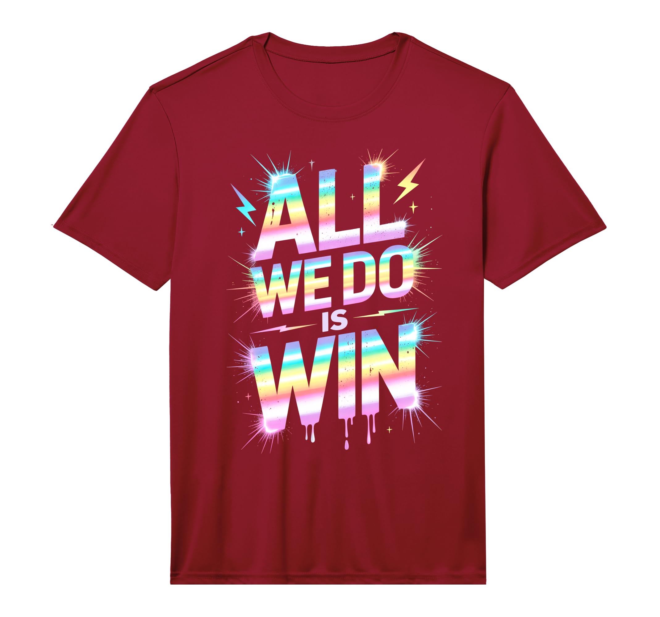 Lets Go All We Do Is Win Spirit Week Game T-Shirt - Unique Graphic Unisex