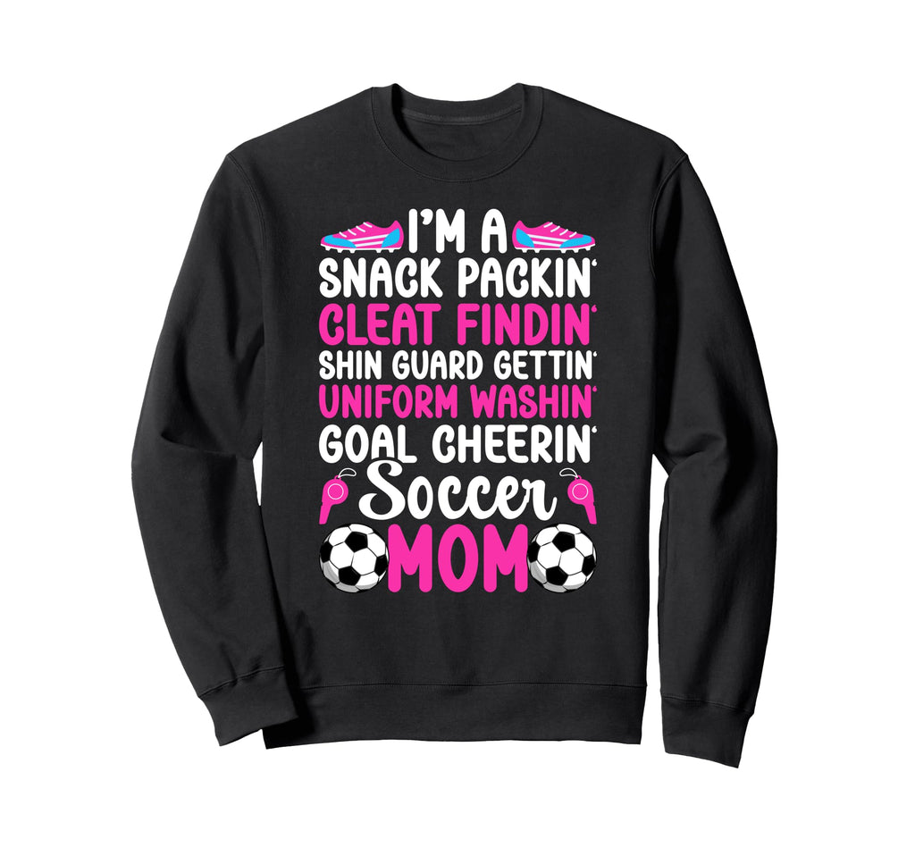Soccer Mom Definition Mom Soccer Sweatshirt - Aesthetic Graphic for Adults
