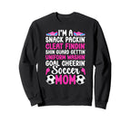 Soccer Mom Definition Mom Soccer Sweatshirt - Aesthetic Graphic for Adults