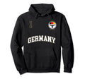 Germany Soccer No 1 Sports Team German Hoodie - Novelty Apparel for Adults