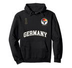 Germany Soccer No 1 Sports Team German Hoodie - Novelty Apparel for Adults