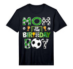 Mom Birthday Soccer Player Game Day T-Shirt - Aesthetic Graphic Unisex