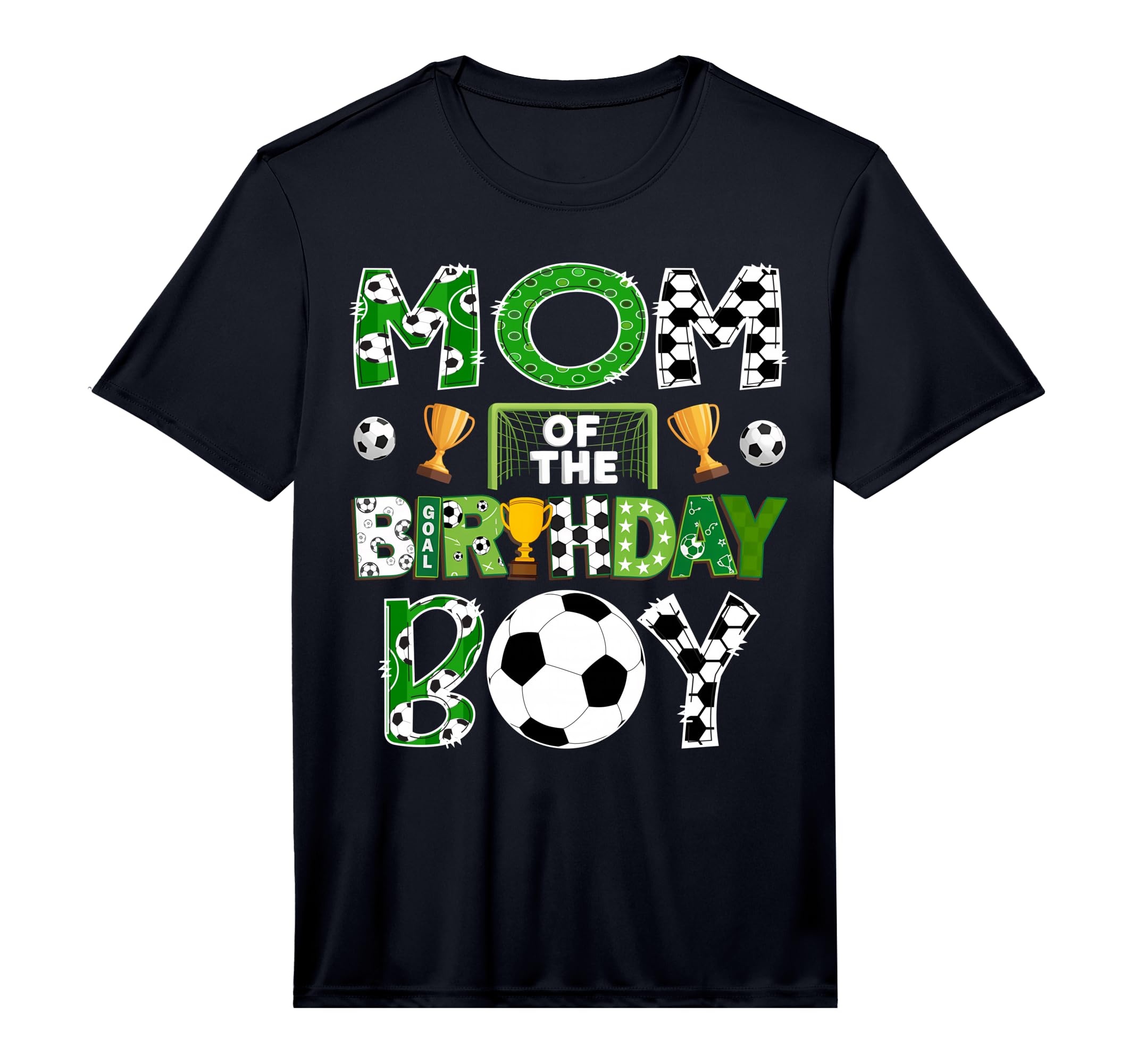 Mom Birthday Soccer Player Game Day T-Shirt - Aesthetic Graphic Unisex