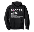 Soccer Definition Hoodie - Trendy Graphic for Adults