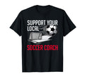Coaching Soccer Dad Coach Soccer Coach T-Shirt - Trendy Graphic for Adults