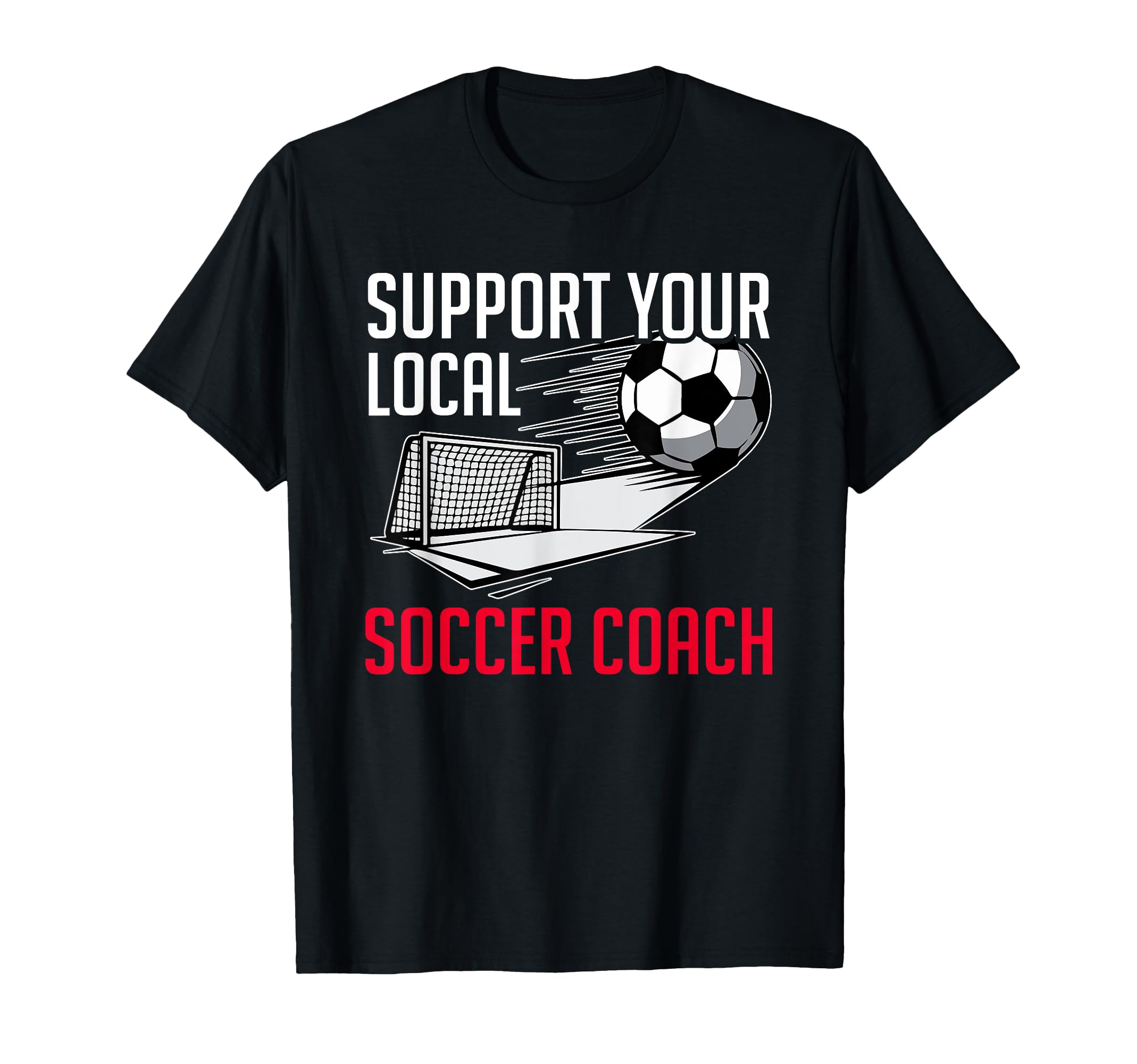Coaching Soccer Dad Coach Soccer Coach T-Shirt - Trendy Graphic for Adults