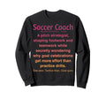 Funny Soccer Coach Sweatshirt - Casual Everyday Wear Men Women