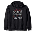 Funny Soccer Goalie Goalkeeper Mom Grandma Hoodie - Unique Graphic Unisex