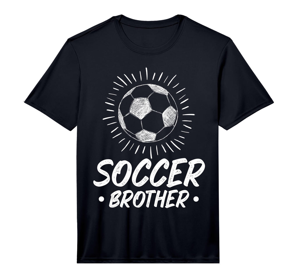 Soccer Brother Soccer Fans Brother T-Shirt - Custom Art Print for Adults