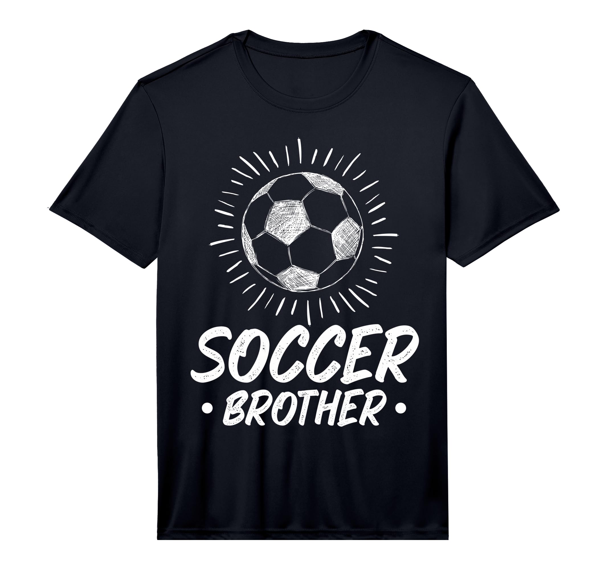Soccer Brother Soccer Fans Brother T-Shirt - Custom Art Print for Adults