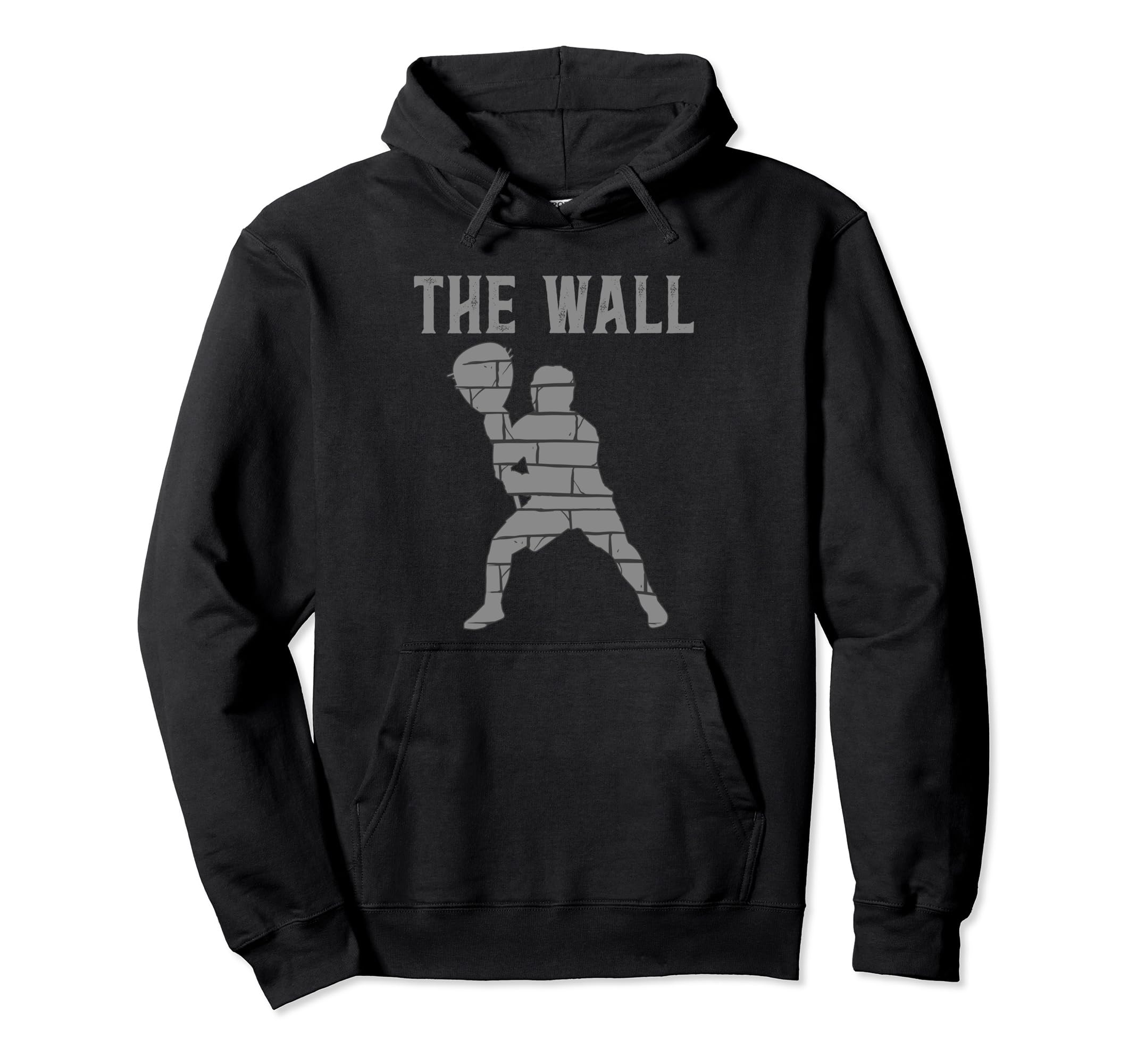 Lacrosse Goalie Wall Lax Goalkeeper Hoodie - Novelty Apparel Men Women