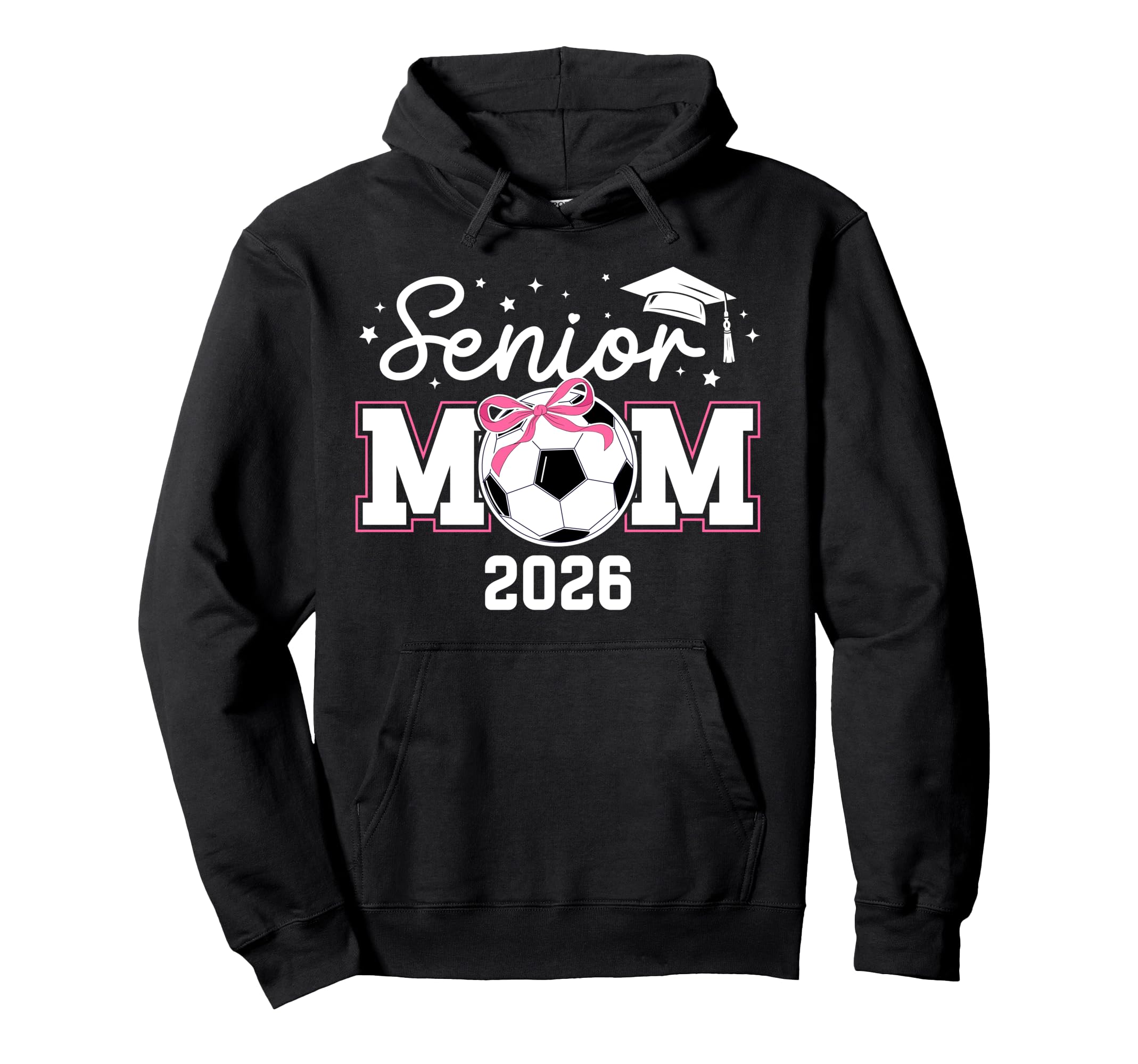 Soccer Senior Mom Senior Soccer Player Hoodie - Unique Graphic Men Women
