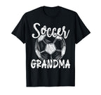 Soccer Grandma Family Matching Team Player T-Shirt - Trendy Graphic Unisex