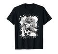 Poodle Dog Playing Soccer Sports T-Shirt - Minimalist Print for Adults