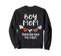 Mom Basketball Baseball Football Sweatshirt - Trendy Graphic for Adults