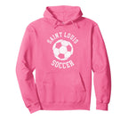 Saint Louis Soccer Distressed 90S Hoodie - Graphic Print Men Women