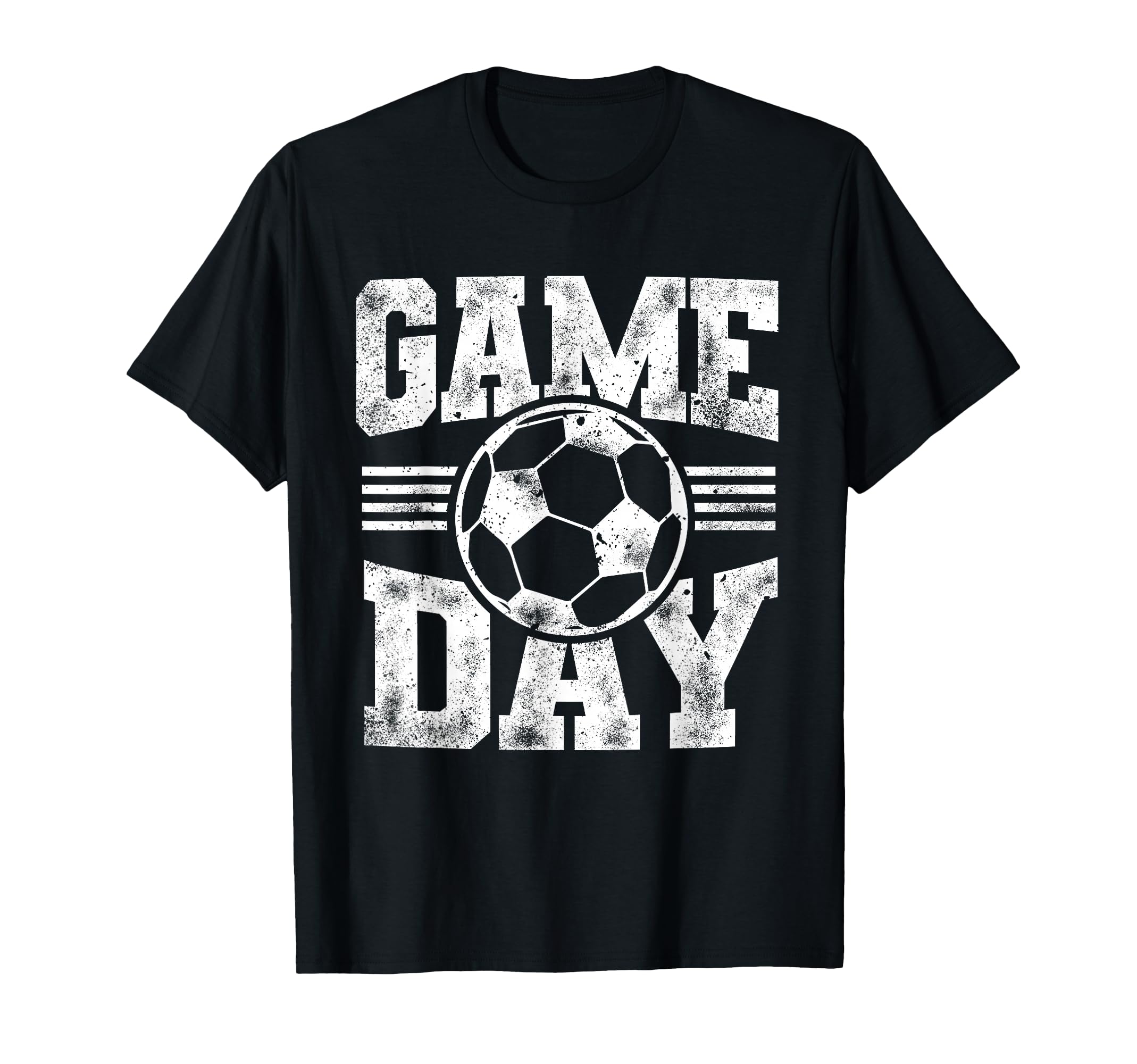 Game Day Sports Soccer Mom Dad Soccer T-Shirt - Novelty Apparel for Adults