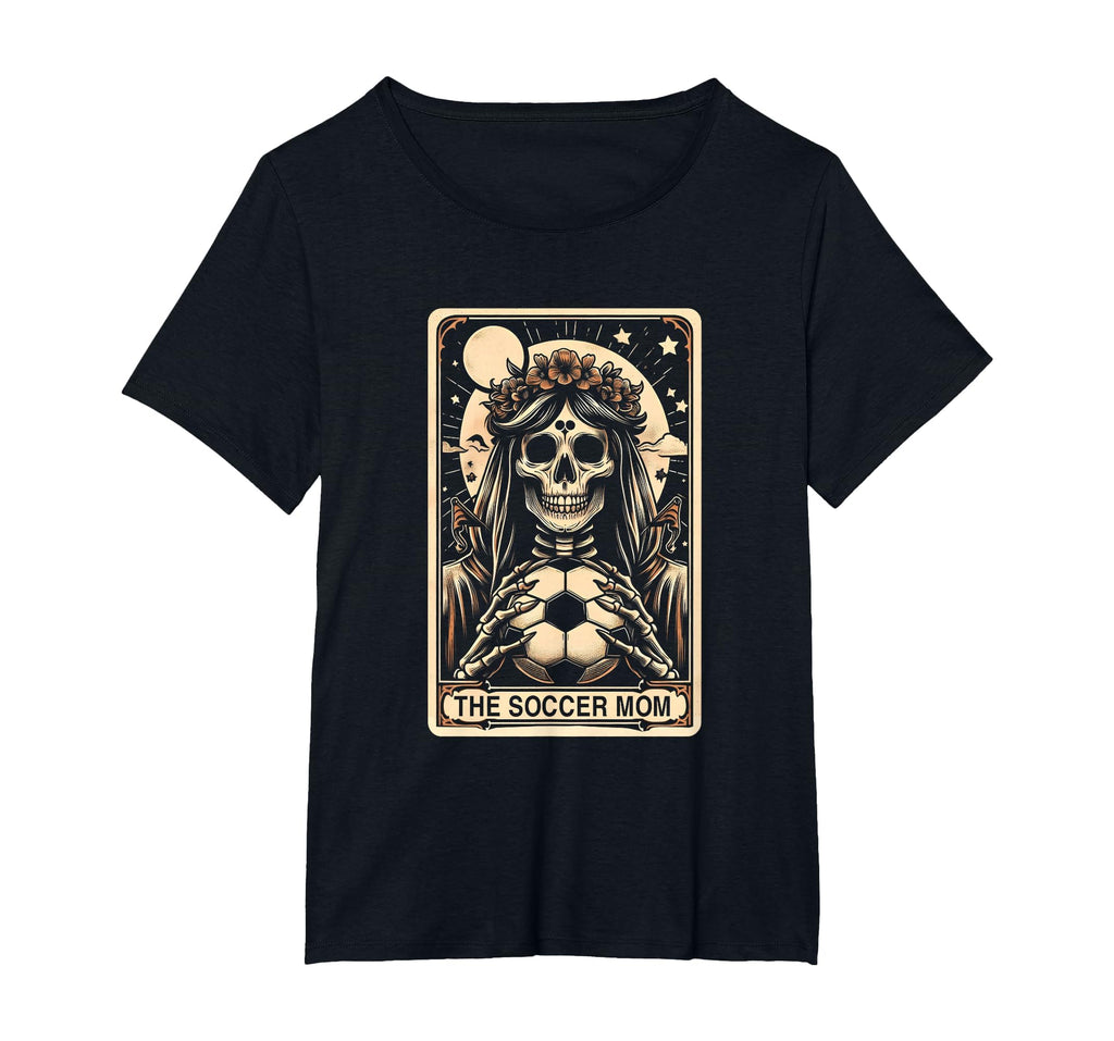 Soccer Mom Tarot Card Halloween Soccer T-Shirt - Aesthetic Graphic Unisex