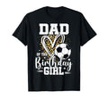 Dad Birthday Soccer Ball Dad Leopard T-Shirt - Streetwear Style for Adults