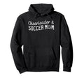 Cheerleader And Soccer Mom Funny Hoodie - Casual Everyday Wear for Adults