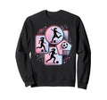 Soccer Player Football Player Sweatshirt - Unique Graphic for Adults