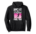 Dont Let Ponytail Fool You Soccer Hoodie - Fun Novelty Design Unisex