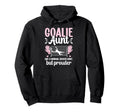 Soccer Goalie Aunt Soccer Keeper Aunt Hoodie - Novelty Apparel for Adults