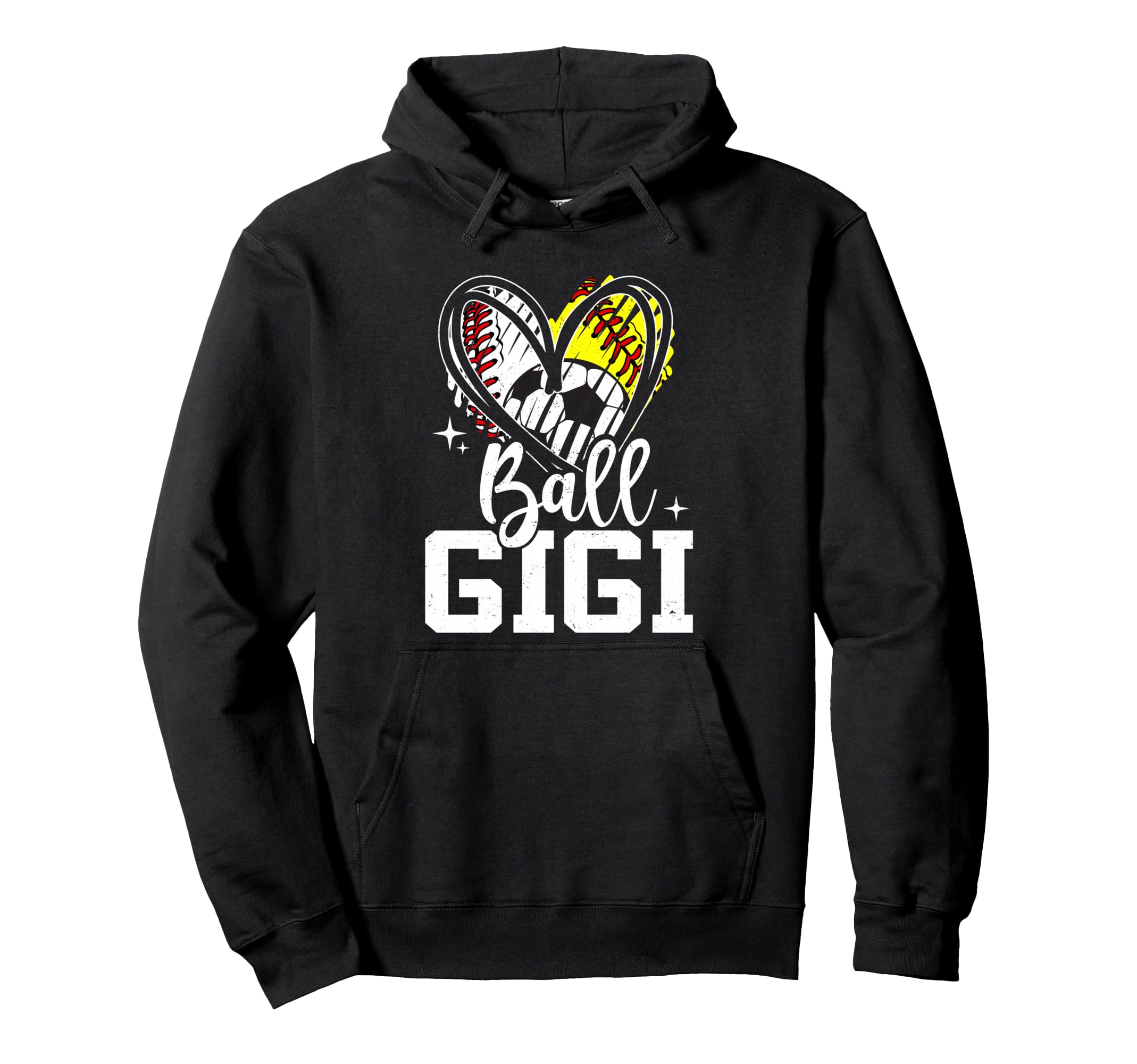 Ball Gigi Baseball Softball Soccer Hoodie - Custom Art Print Men Women