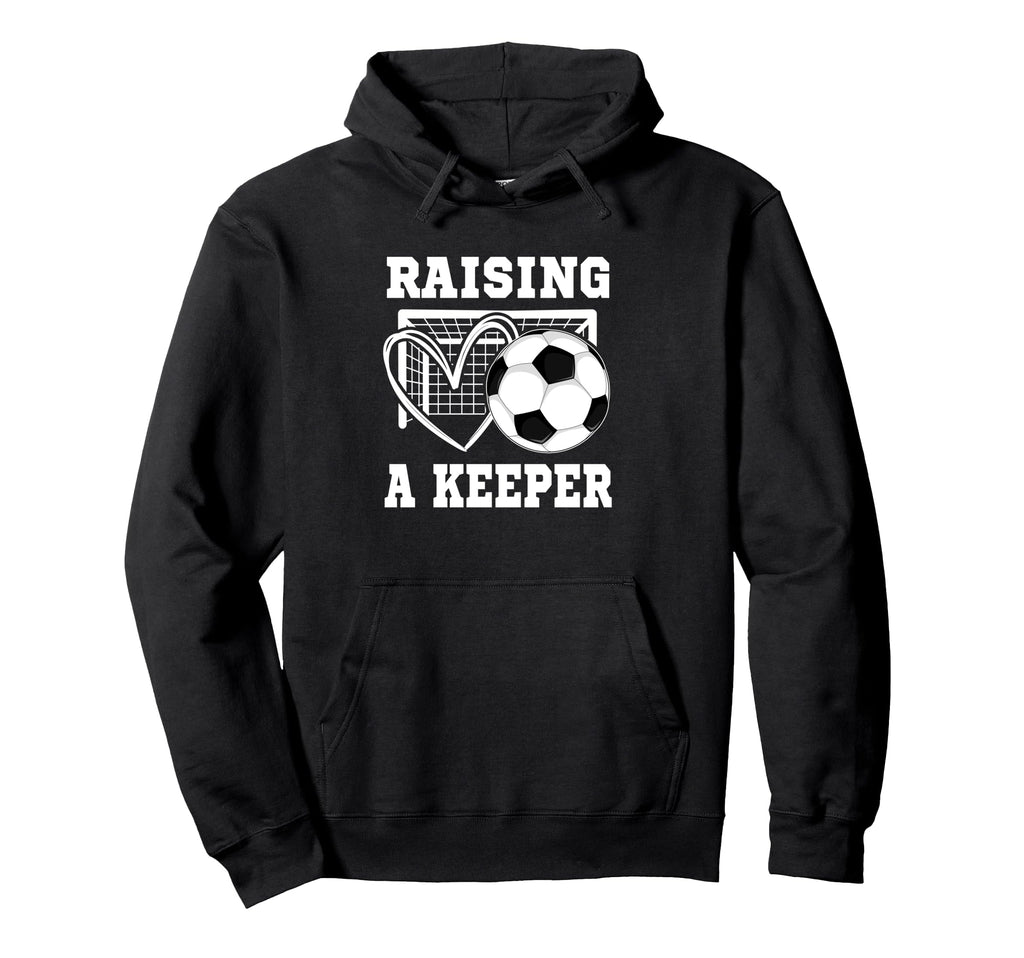 Raising Keeper Goalie Soccer Goalkeeper Hoodie - Minimalist Print Unisex