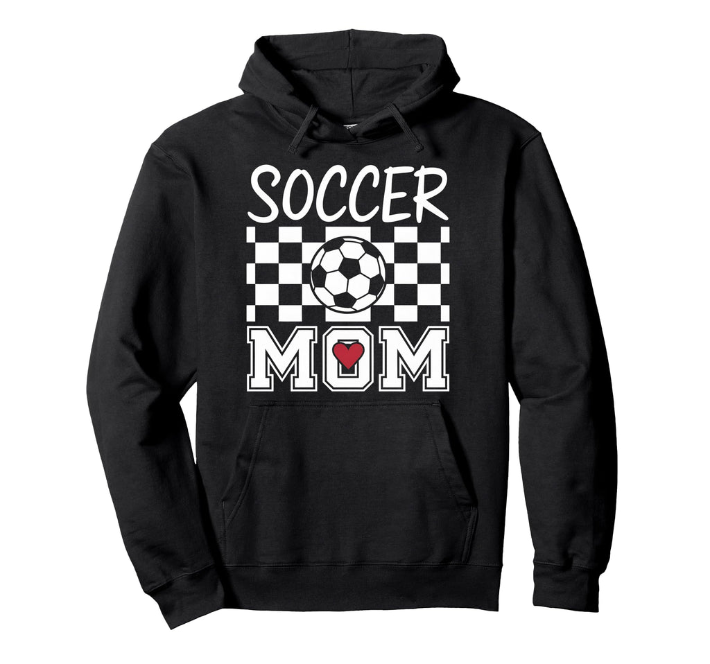 Groovy Soccer Mom Mother Soccer Mom Hoodie - Unique Graphic Men Women