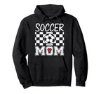 Groovy Soccer Mom Mother Soccer Mom Hoodie - Unique Graphic Men Women