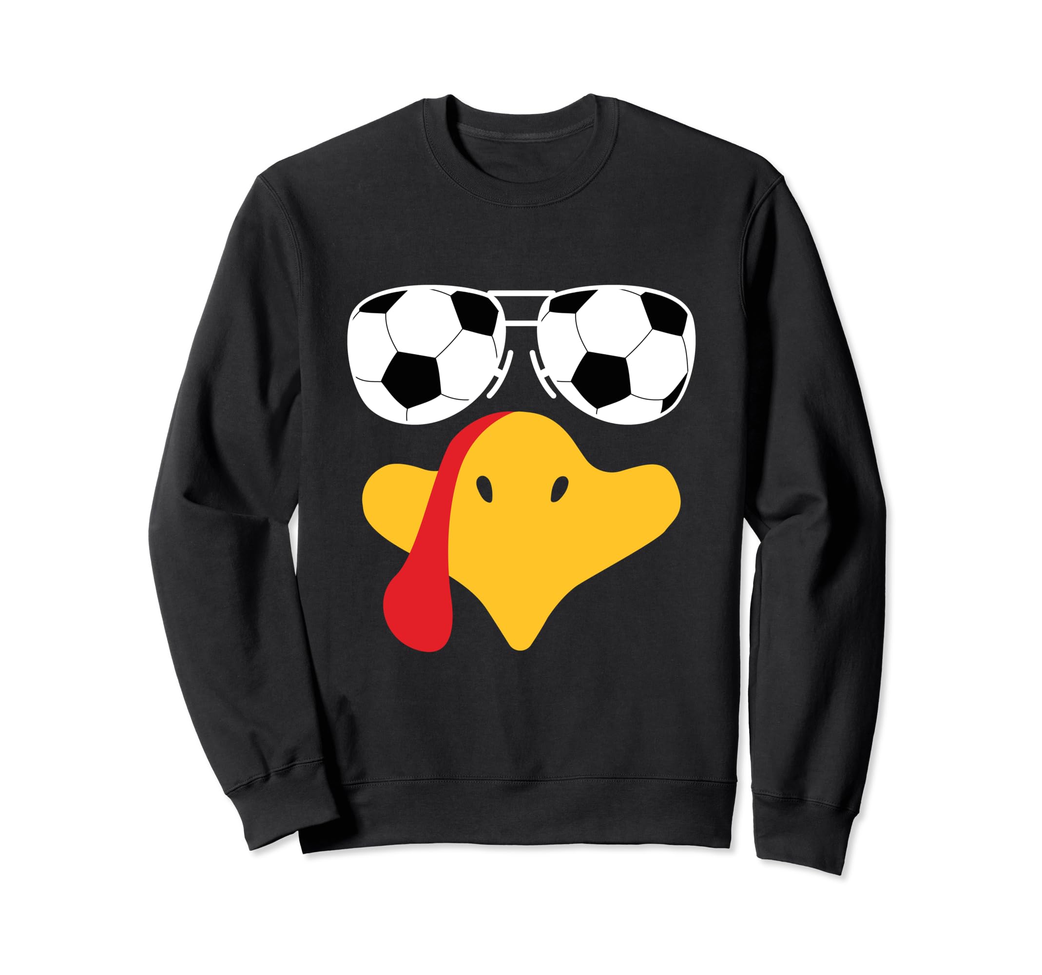 Turkey Soccer Sunglasses Turkey Sweatshirt - Streetwear Style for Adults
