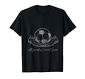 All You Need Is Love And Soccer T-Shirt - Unique Graphic Unisex